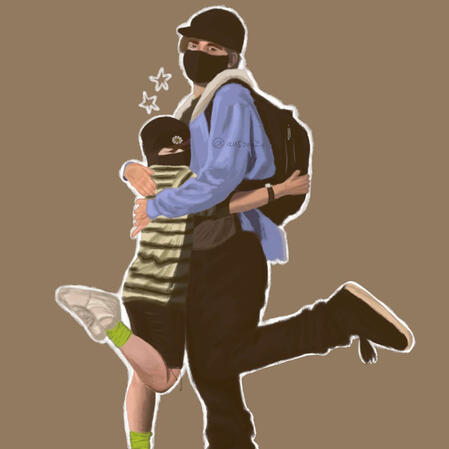 Ranboo & Aimsey fanart - Oct 2022